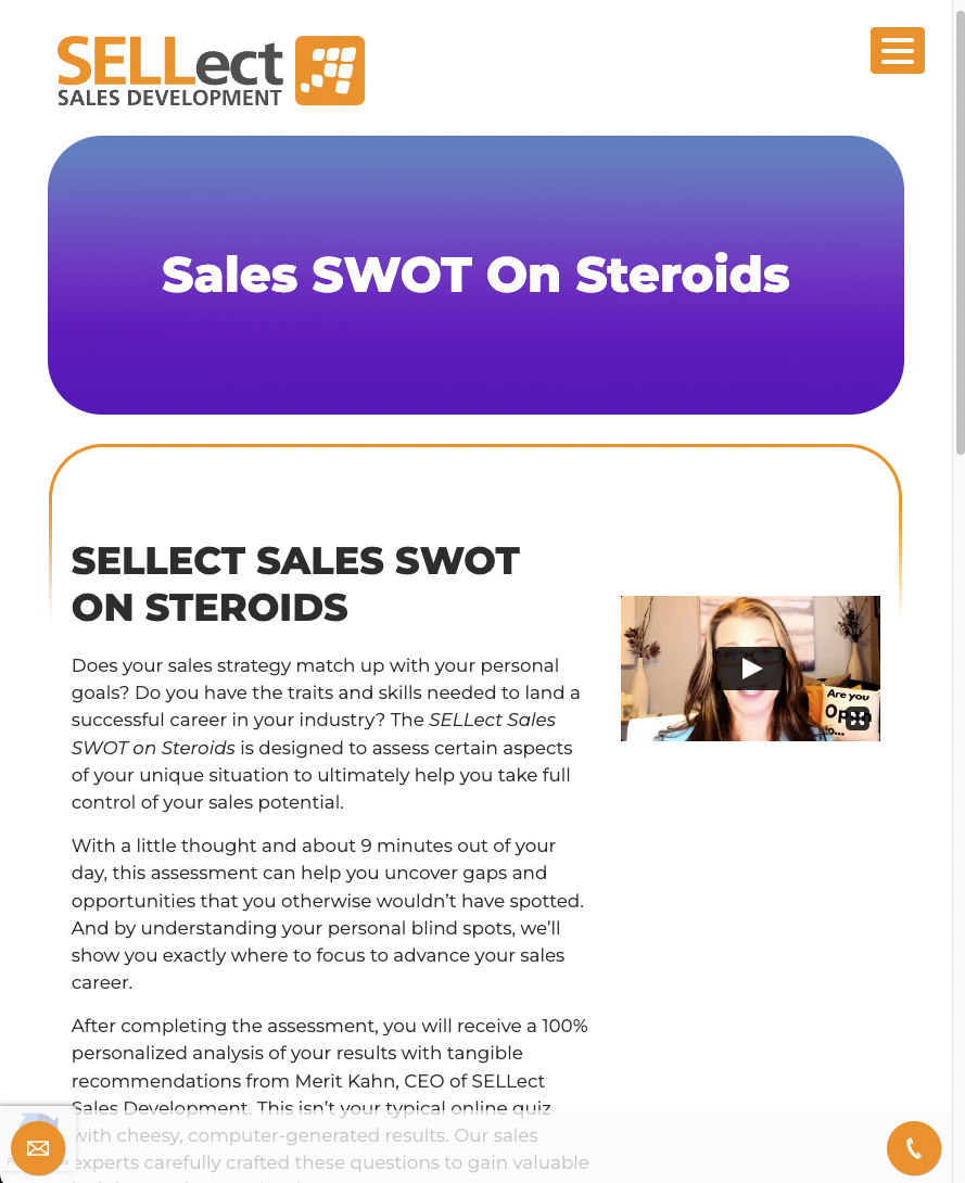 Sales SWOT on Steroids Image